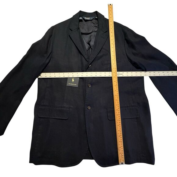 NWT Polo Ralph Lauren Gilford XL Blue Textured Blazer Sportcoat $245 - Picture 5 of 6